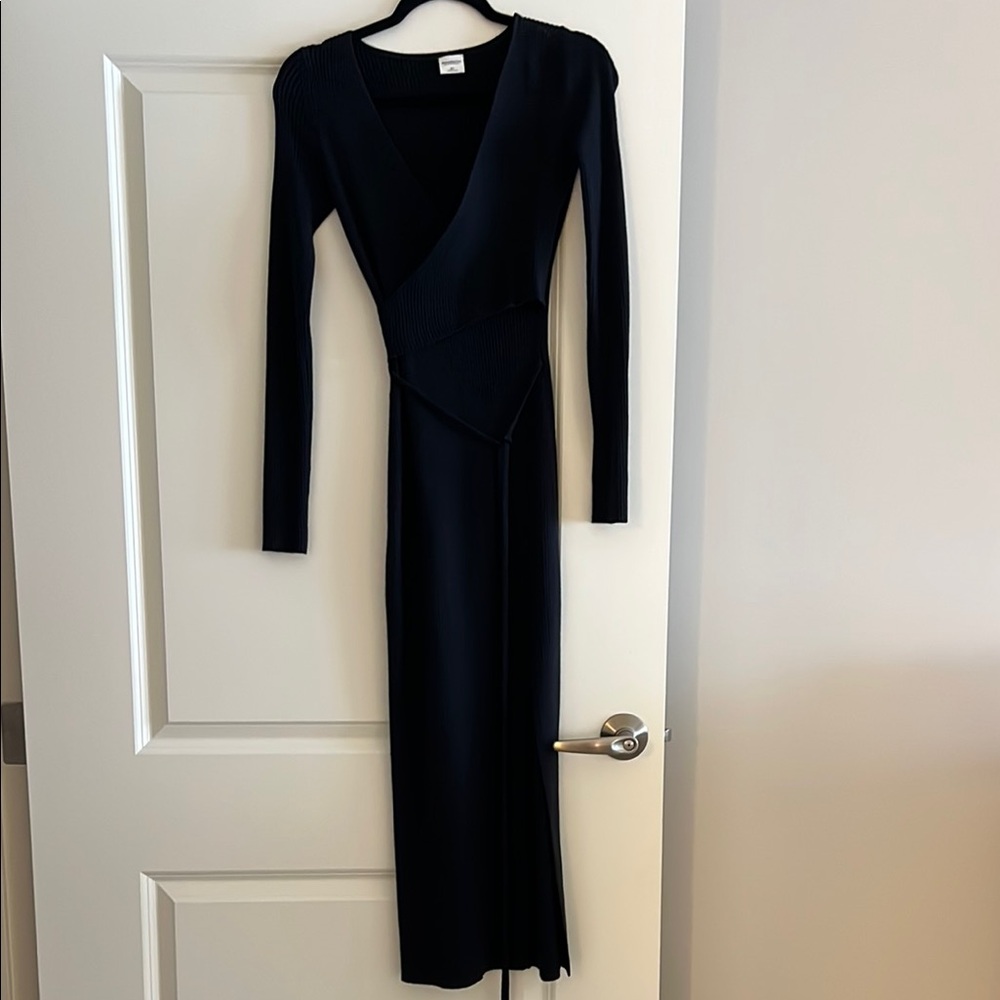Abercrombie & Fitch Black Long Sleeve Dress